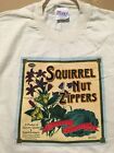 SQUIRREL NUT ZIPPERS Rare 1998 PROMO T SHIRT NEVER WORN For Favorites CD w/TAG