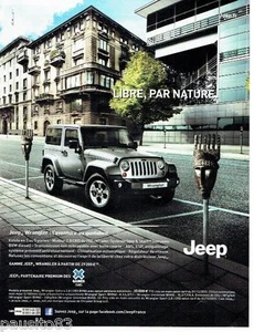 PUBLICITE ADVERTISING 116 2013 Jeep Wrangler premium games Tignes - Imagen 1 de 1