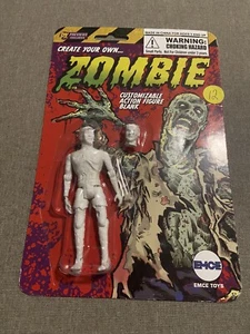 Create Your Own Zombie Customizable Action Figure Blank New In Package EMCE TOYS - Picture 1 of 1