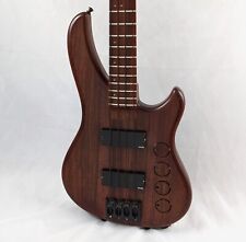 LEDUC PAD 4-String Bass Guitar - Solid Padauk, Handmade in France, RARE! for sale