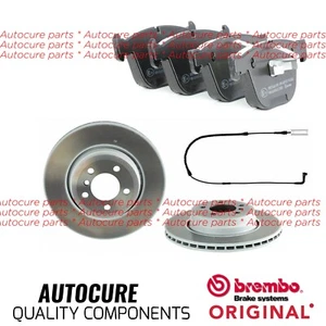 PARA BMW SERIE 7 750i E66 DISCOS DE FRENO BREMBO TRASEROS 345MM Y PASTILLAS BREMBO + SENSOR - Imagen 1 de 1