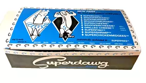 Chicago Hot Dog SuperDawg Drive-In Restaurant Hot Dog Box Souvenir FREE shipping - Picture 1 of 6