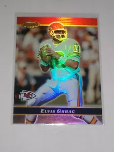 2000 Bowman's Best Acetate Parallel 38 Elvis Grbac Kansas City Chiefs /250 - Foto 1 di 5