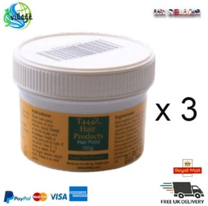 3 X T444Z Hair Food for Hair Growth 150g - Picture 1 of 6