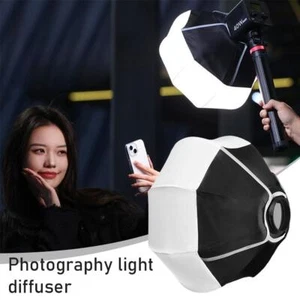 Lantern Softbox with Bowens Mount Quick Release Ball Diffuser Light B1X5 - Picture 1 of 11