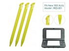 3 X Green Plastic Pens Pen Stylus Touch For Nintendo - ??New ?? 3Ds Xl/Ll 2015+
