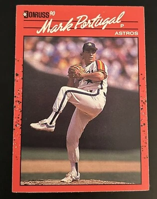 1990 Donruss Mark Portugal Houston Astros #542 - Image 1 of 2
