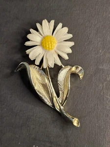 Sarah Coventry Vintage Daisy Pen Brosche brillante Farbgebung - Bild 1 von 5