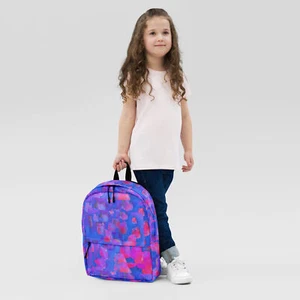 Backpack with Abstract Tulip Design - Picture 1 of 1