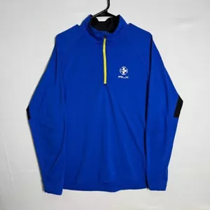 RLX Ralph Lauren Herren XL Blau 1/4 Zip Performance Golf Pullover - Bild 1 von 4