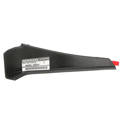 OEM NUEVO Genuino Nissan 2011-2014 Máxima Capucha Derecha Extensión Borde 66894-9N01A Foto 1 de 3