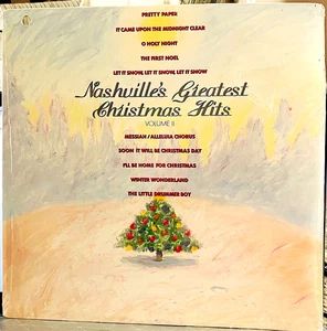 SEALED VINYL - Nashville's Greatest Christmas Hits, Vol. 2, - Columbia, 1988 - Picture 1 of 2