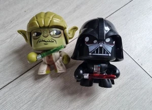 Hasbro Mighty Muggs Star Wars Face Changing Yoda & Darth Vader Collectable Figs - Picture 1 of 16
