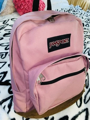 Mochila JanSport Right Pack - Mochila Duradera con Funda para Portátil de 15" Rosa Foto 1 de 4