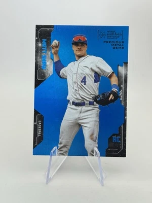 Skybox Metal Universe Matt Shaw 2024/50 radiocontrol novato PMG azul Chicago Cubs SP Foto 1 de 2