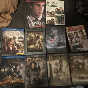 The Hobbit And Lord Of The Rings Complete Dvd Blueray Collection And More - Picture 1 of 8