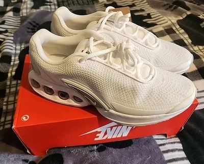 Nike Air Max DN Para Mujer Talla 10 Blanco Gris Zapatos Atléticos de Gimnasio - Caja Sin Tapa Foto 1 de 4