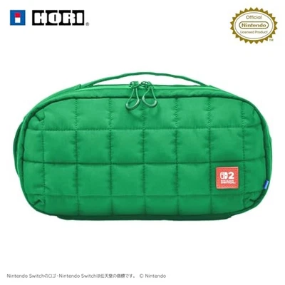 Funda mediana acolchada Holi para Nintendo Switch 2, verde Foto 1 de 4