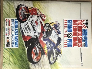 1988 United States Grand Prix, Laguna Seca Raceway Official Program, 72 Pages - Picture 1 of 2