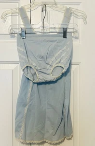 Vintage Carter's L. Magnin Nightgown Matching Bottoms Girls Size 6 - Picture 1 of 14