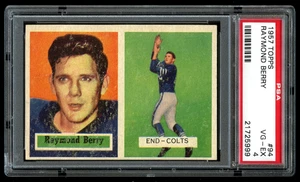 1957 Topps #94 Raymond Berry PSA 4 VG-EX Rookie Card RC - Picture 1 of 2