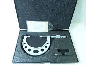 MITUTOYO  OUTSIDE  MICROMETER # 122 - 127 - 10 .. 2 - 3 .. 0001"..  BLADE - Picture 1 of 15
