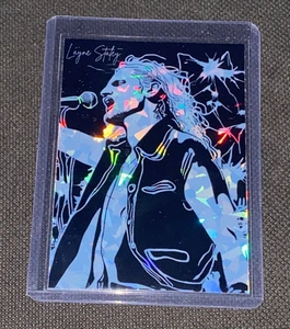 Layne Staley Alice in Chains Custom Holo Refractor Prizm Caricature Art Card - Picture 1 of 3