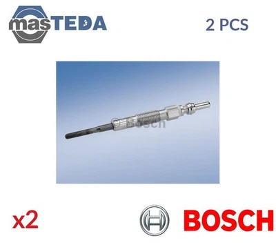 0 250 403 010 ENGINE GLOW PLUGS BOSCH 2PCS FOR VAUXHALL ANTARA 2L 110KW,93KW - Image 1 of 4