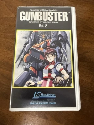 Gunbuster Vol. 2 VHS U.S. Renditions 1991 Anime Mecha OVA Subtitled Rare - Image 1 of 3