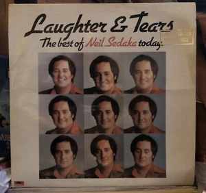 NEIL SEDAKA Laughter And Tears 1976 UK Vinyl LP best of The Hungry Years - Picture 1 of 7