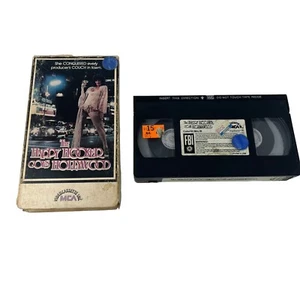 The Happy Hooker Goes Hollywood VERY RARE MCA RAINBOW VHS TAPE - Picture 1 of 10