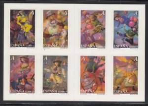 SPAIN Paintings of Circus Performers by Manolo Elices MNH set - Picture 1 of 1