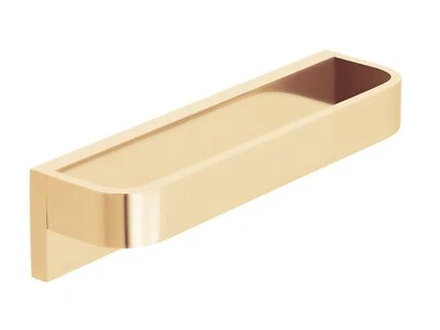 VADO SHAMA INDIVIDUAL 24CM TOWEL BAR BRIGHT GOLD IND-SHA181-BG £175rrp - Image 1 of 2