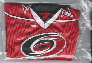 2007-08 Upper Deck Hockey Mini Jersey Collection CAM WARD Carolina Hurricanes