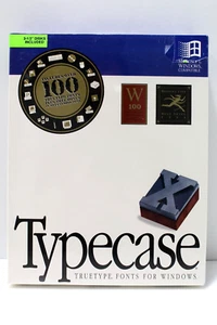 Typecase; Truetype Fonts for Windows - 3 1/2 Disks - Picture 1 of 13