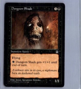 Magic The Gathering Edición Stronghold Magic The Gathering Dungeon Shade LP Común - Imagen 1 de 2