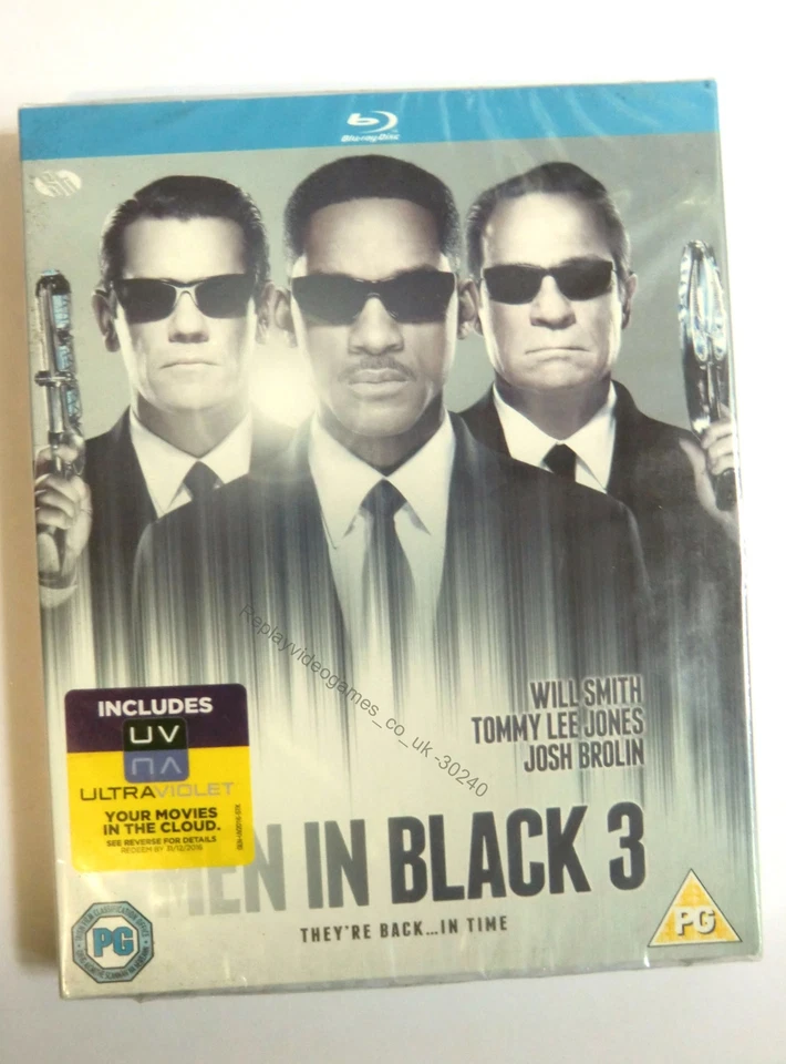 30240 Blu-ray - Men In Black 3 [NEW/SEALED]  2013  SBR74253SFUV - Image 1 of 1