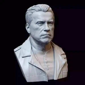 Figuras de busto de resina de 60 mm modelo impresión 3D del busto guerrero Terminator - Imagen 1 de 1