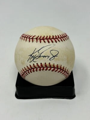 Ken Griffey Jr. Autographed Seattle Mariners OAL Baseball JSA COA - Image 1 of 2