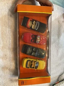 New-Ray Ford Mustang 4 Pack DIecast Cars 1:43 - 48635 HTF - Picture 1 of 5