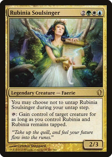 RUBINIA SOULSINGER (C13) Commander 2013 - MTG - LP - Image 1 of 1
