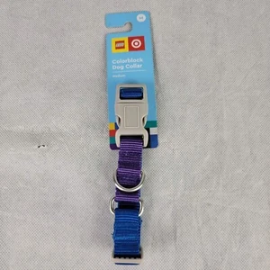 LEGO Colorblock Small Dog Collar  Blue Purple LEGO x Target Collection - Picture 1 of 2