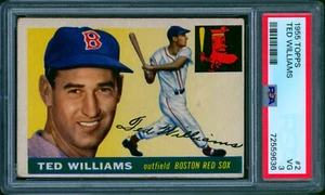 1955 Topps TED WILLIAMS #2 Boston Red Sox HOF PSA 3 VG SP - Picture 1 of 2