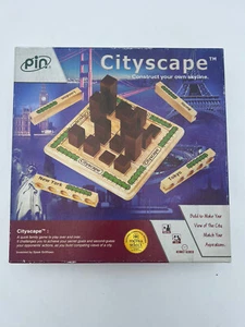 Stadtbild Brettspiel Pin 2002 sehr guter Zustand LC K63 vollständig! 3D Gebäude Skyline Spiel - Bild 1 von 8
