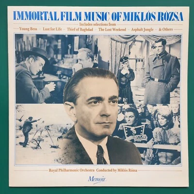 IMMORTAL FILM MUSIC OF MIKLOS ROZSA Soundtracks LP Lust For Life Lost Weekend UK - Image 1 of 4