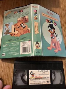 PLUTO CARTOONS CLASSICI - VHS WALT DISNEY HOME VIDEO VK 4083 *RARISSIMA* - Foto 1 di 1