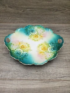 Rosenthal Malmaison Porzellan Henkel 12" Platte Floral  - Bild 1 von 7