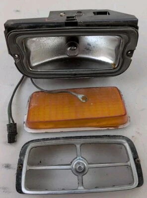 1971-1975 Mercury Comet Front Turn Signal Assembly Bezel Trim Left Side - Image 1 of 4