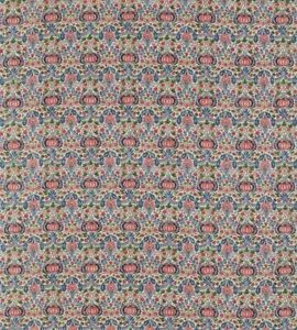 Morris & Co Little Chintz Indigo/Carmin Stoff, 1,47m (UVP 74,25£ p/m) - Bild 1 von 1