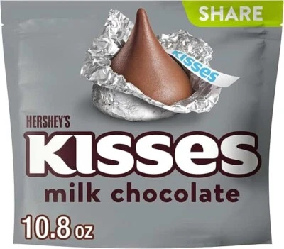 (1) Bag Of Hershey's Kisses Milk Chocolate 10.8 Oz Share Packs - Image 1 of 4